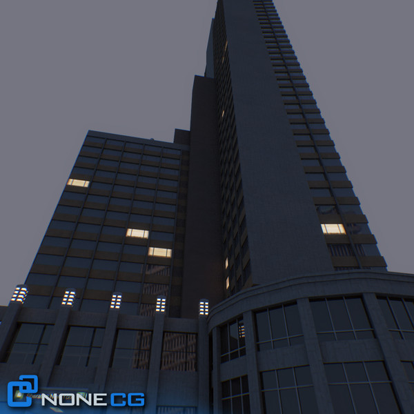 3d sheraton 7th avenue building - NYC Building Sheraton 7th Avenue... by NONECG